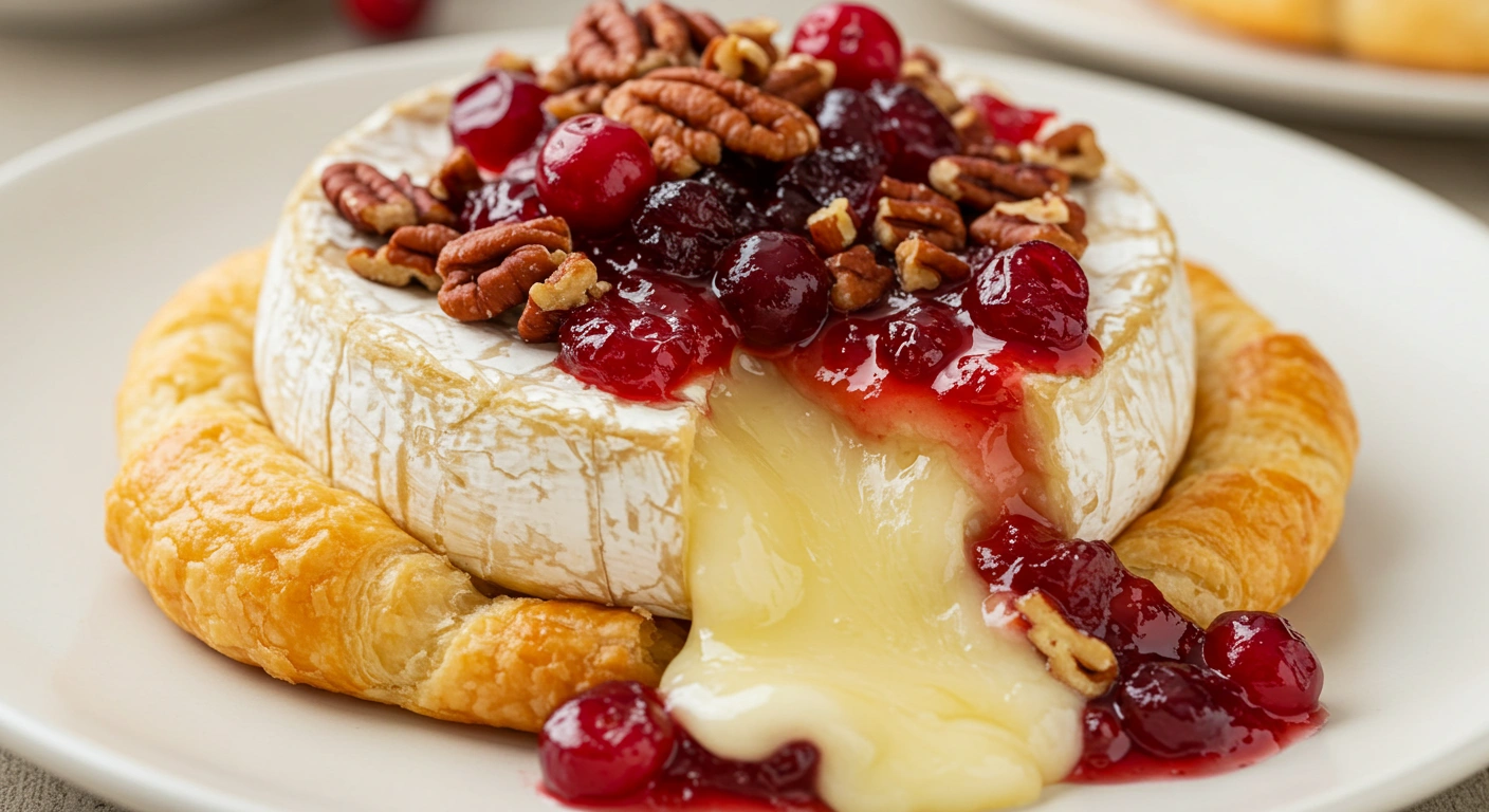 Cranberry Pecan Baked Brie - secondary view